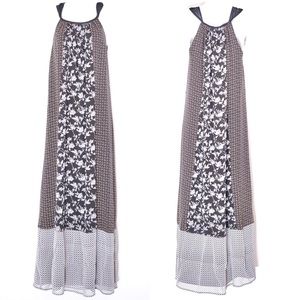 Joie Blue Floral Maxi Dress